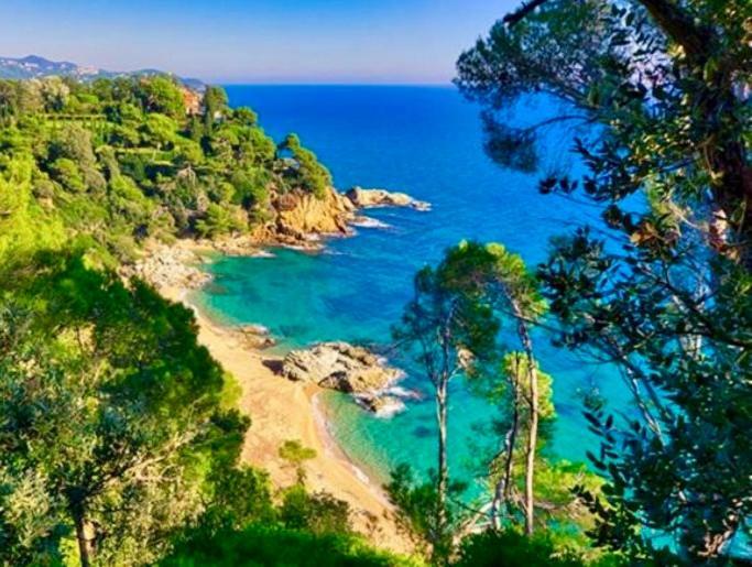 Apartamento Europa Con Terraza Blanes Exterior foto